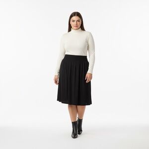 Torrid Black Super Soft Knits Midi Skirt Size 6